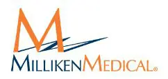 Logo for Milliken Medical featuring stylized text and design.