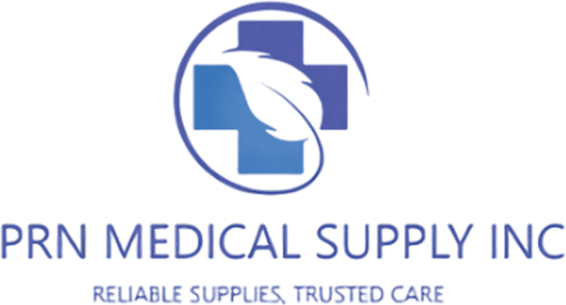 PRN Medical Supply Inc. logo and slogan.