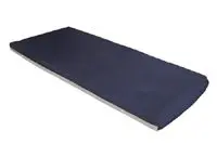 A navy blue mattress with a simple design.